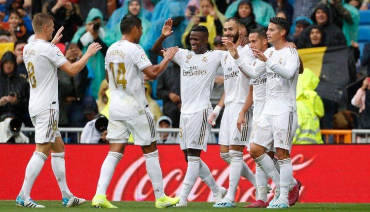 فوز ريال مدريد الإسباني نادي ليفانتي،