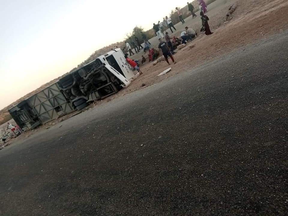 مصرع شخصين وإصابة 26 راكب في حادث انقلاب حافلة بالصويرة