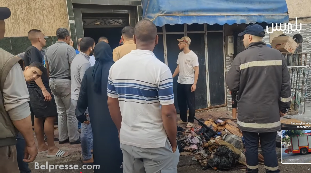 شارجور يتسبب في حريق خطير بمنطقة مولاي رشيد بالدار البيضاء