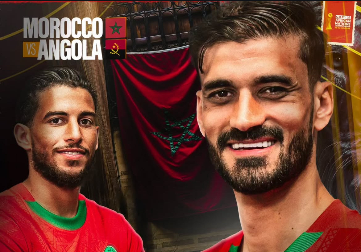موعد مباراة المغرب وأنغولا في “الشان”