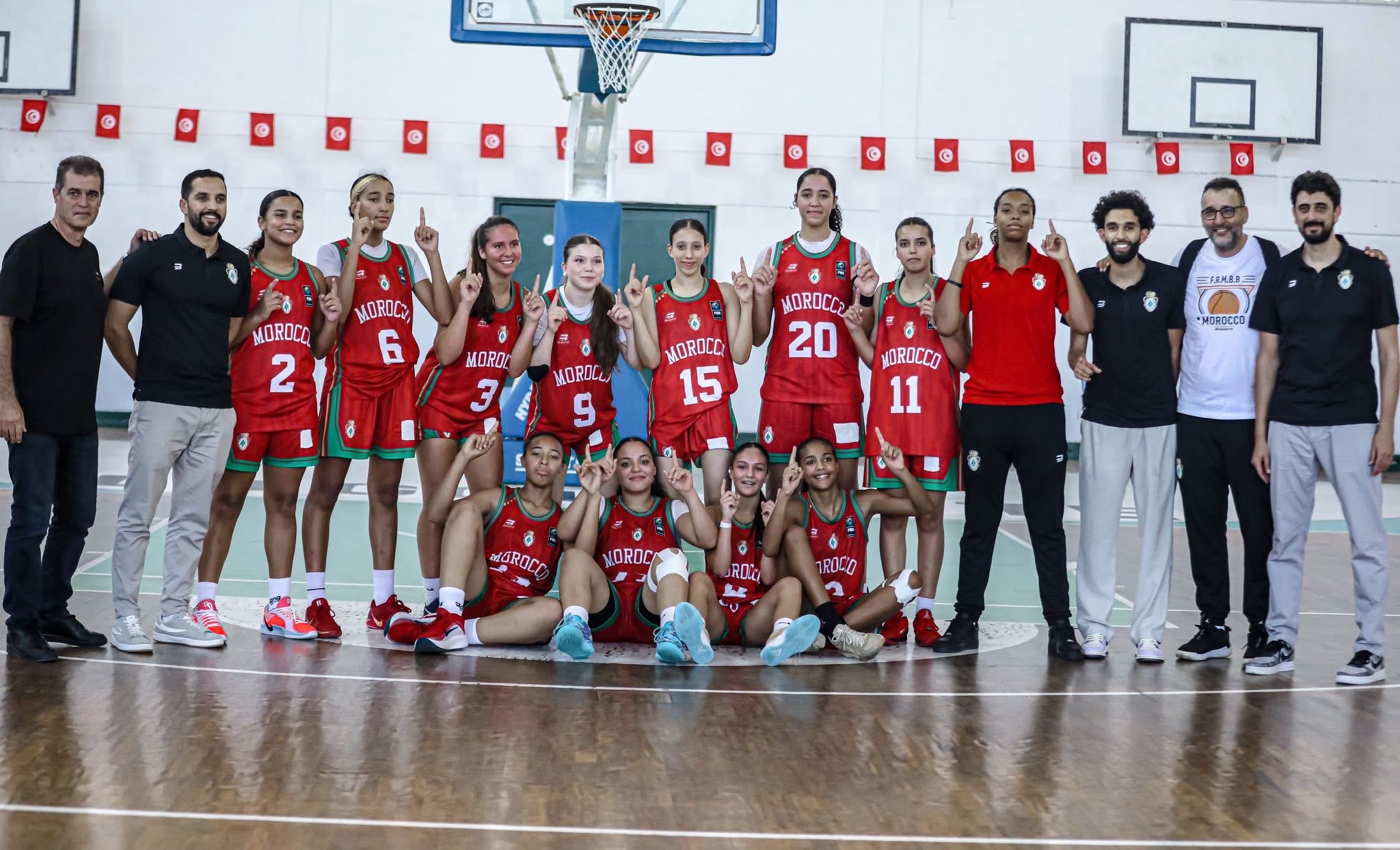 فتيات المغرب يهزمن الجزائر ويتأهلن إلى بطولة “الأفروباسكيط” في رواندا فتيات المغرب يهزمن الجزائر ويتأهلن إلى بطولة “الأفروباسكيط” في رواندا