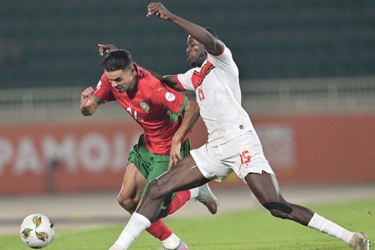 الشان 17 كينيا تنهي الشوط الأول بالتقدم على المغرب