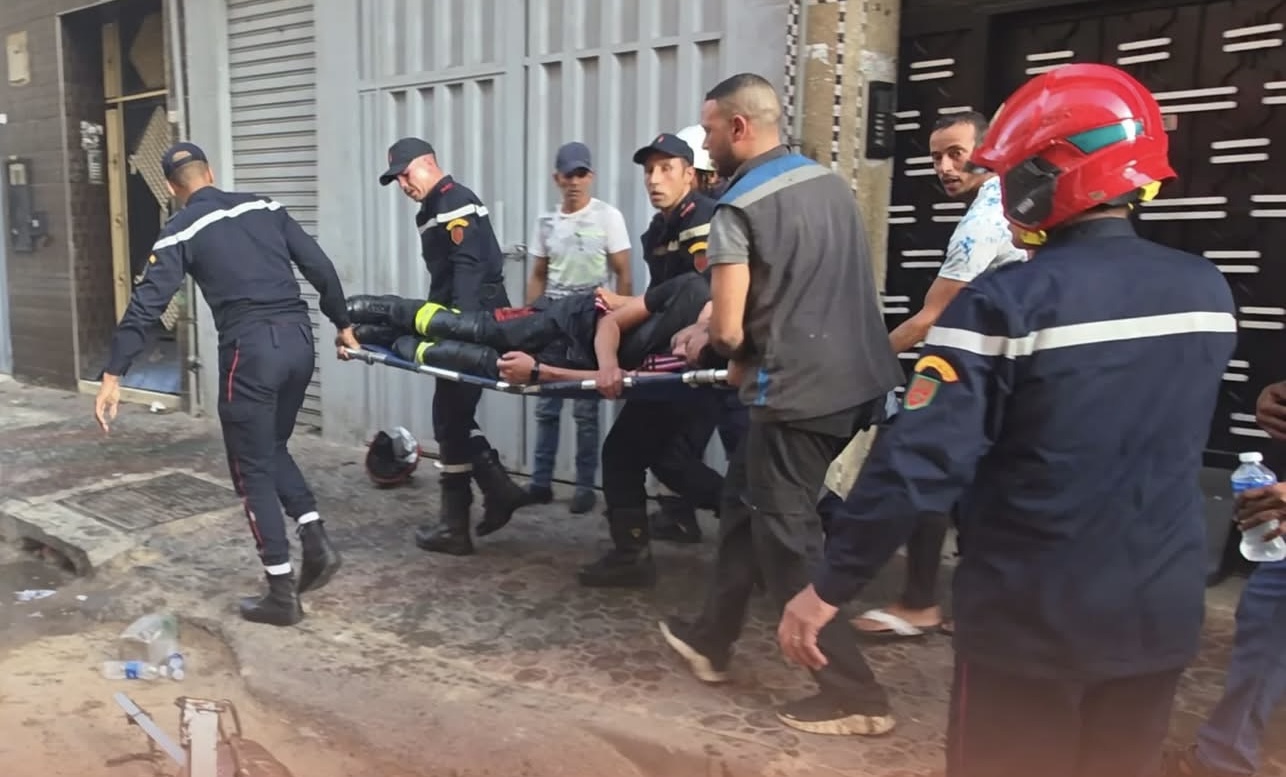 انفجار قنينات غاز سام بالحي المحمدي يستنفر فرق الوقاية المدنية