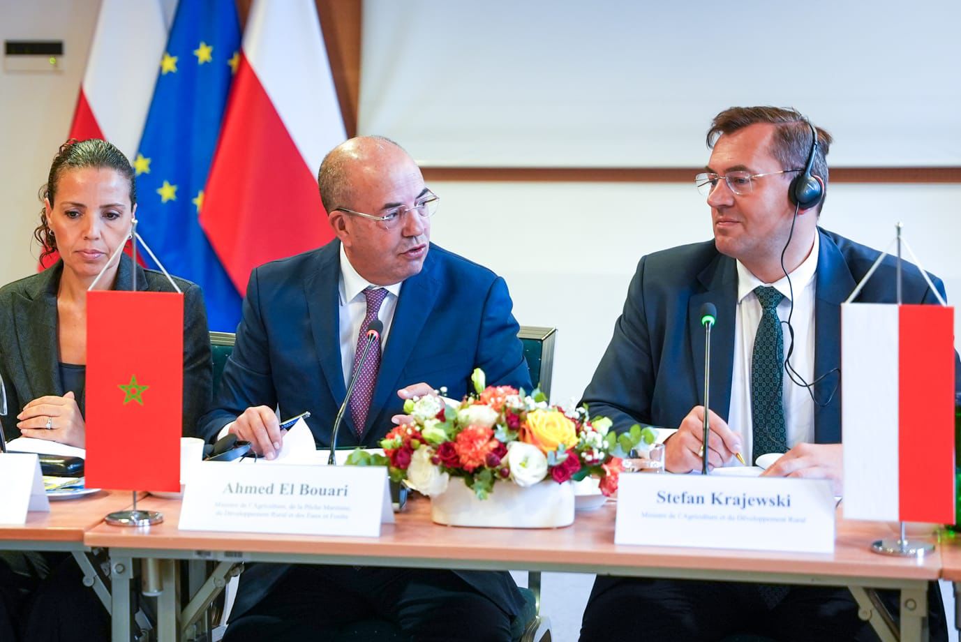 البواري يبحث تطوير الفلاحة ببولونيا