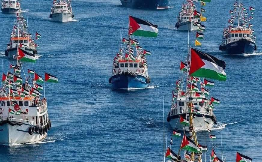 “أسطول الصمود” يقترب من منطقة “عالية المخاطر”