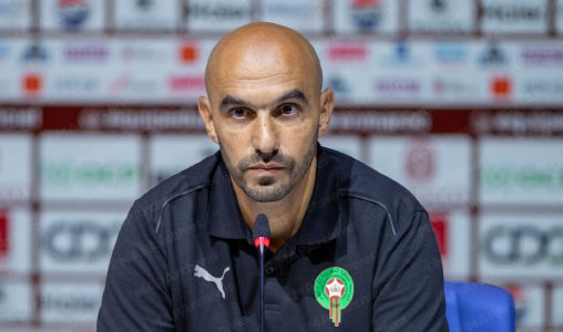 الركراكي يعقد ندوة للإعلان عن قائمة مباراتي البحرين والكونغو