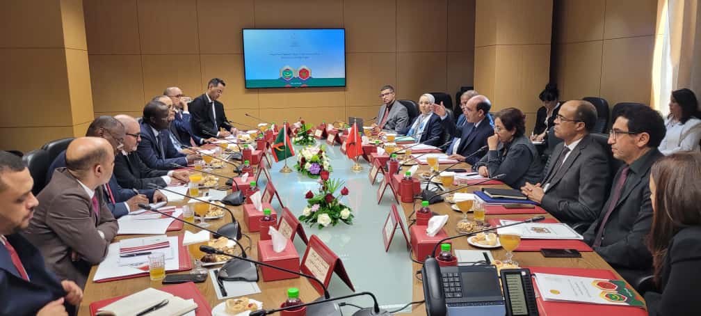 رئيس النيابة العامة يستقبل وزير العدل الموريتاني بالرباط