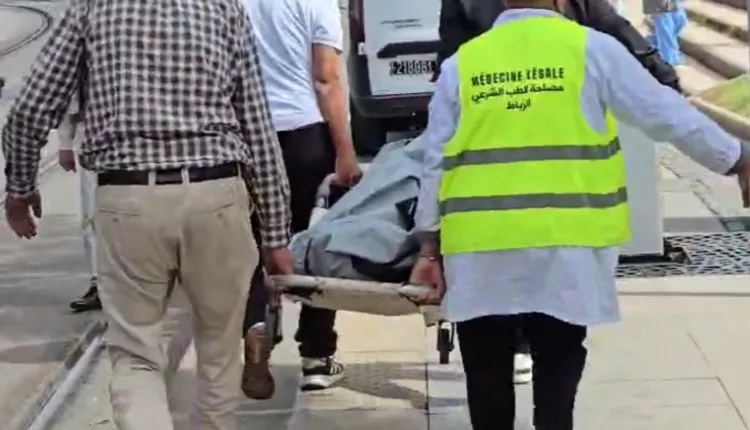 جثة 19 جثة شاب قرب مقر وزارة التعليم تستنفر سلطات الرباط (فيديو)
