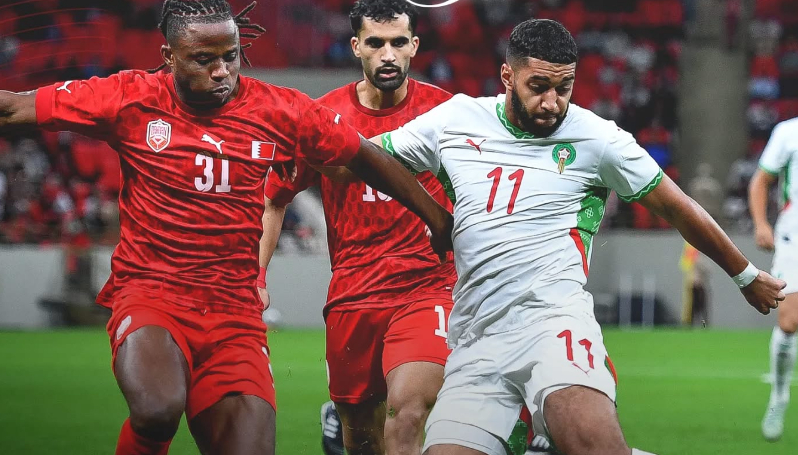 المنتخب الوطني 19 رأسية اليميق تحسم انتصار “الأسود” في ودية البحرين