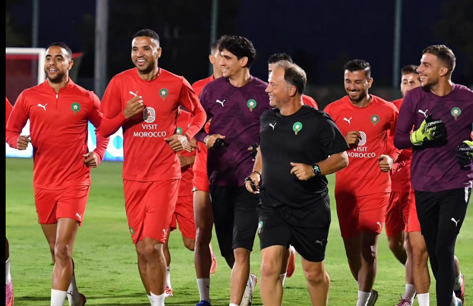 الأسود يواصلون تحضيراتهم لمواجهة الكونغو في تصفيات المونديال