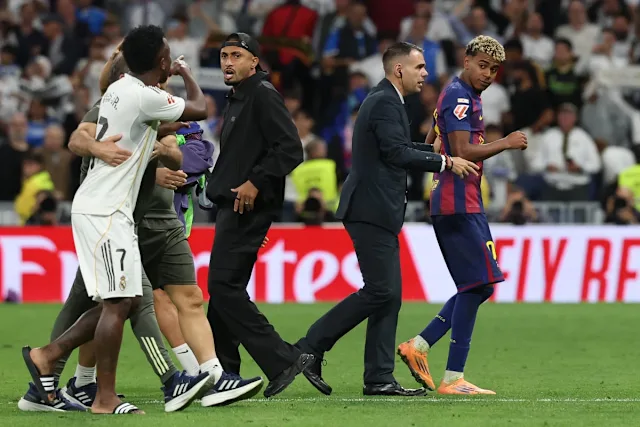 يامال 15 اشتباك بين فينيسيوس ويامال بعد فوز ريال مدريد ب”الكلاسيكو”