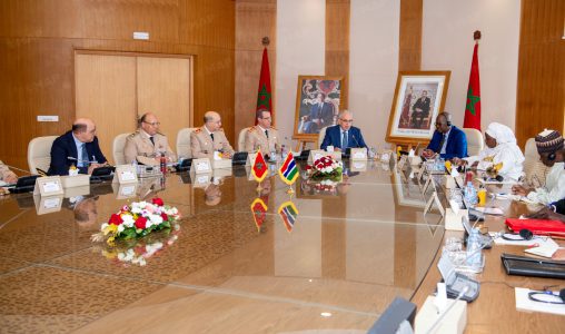 لوديي يستقبل وزير الدفاع الغامبي