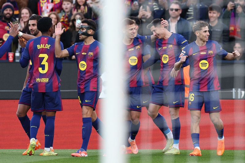 برشلونة يحتفل بعودته إلى “كامب نو” برباعية في مرمى أتلتيك بلباو