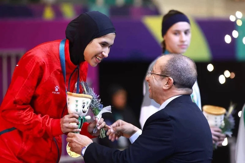 الدحاوي تتوج المغرب بذهبية التاكواندو لألعاب التضامن الإسلامي الدحاوي تتوج المغرب بذهبية التاكواندو لألعاب التضامن الإسلامي