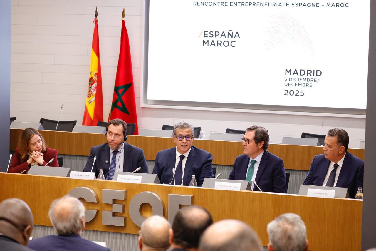 أخنوش:شراكة المغرب وإسبانيا محرك استراتيجي لعلاقة إفريقيا وأوروبا