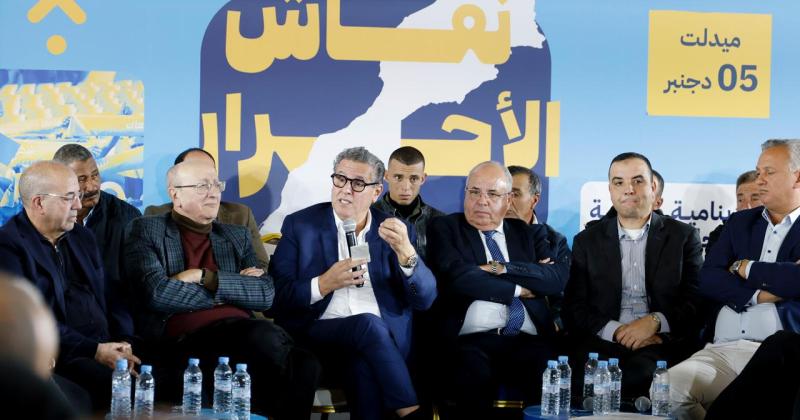 أخنوش من الرشيدية: “نخدم المغاربة… وماشي عطشانين للسلطة”