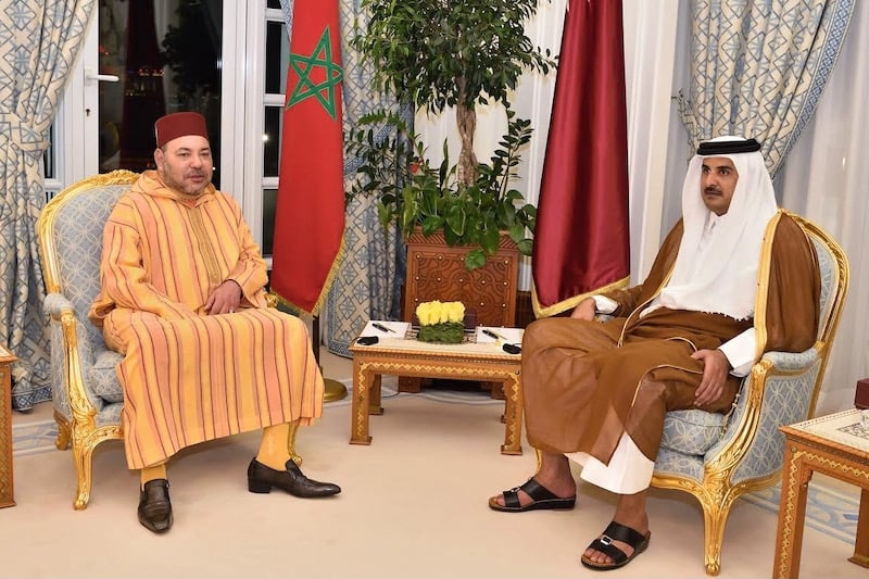 قطر 17 أمير قطر يعزي الملك في ضحايا فاجعة فاس