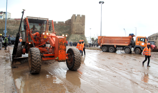 استئناف 23 استئناف حركة السير بالعديد من المحاور الطرقية بآسفي(مسؤول)