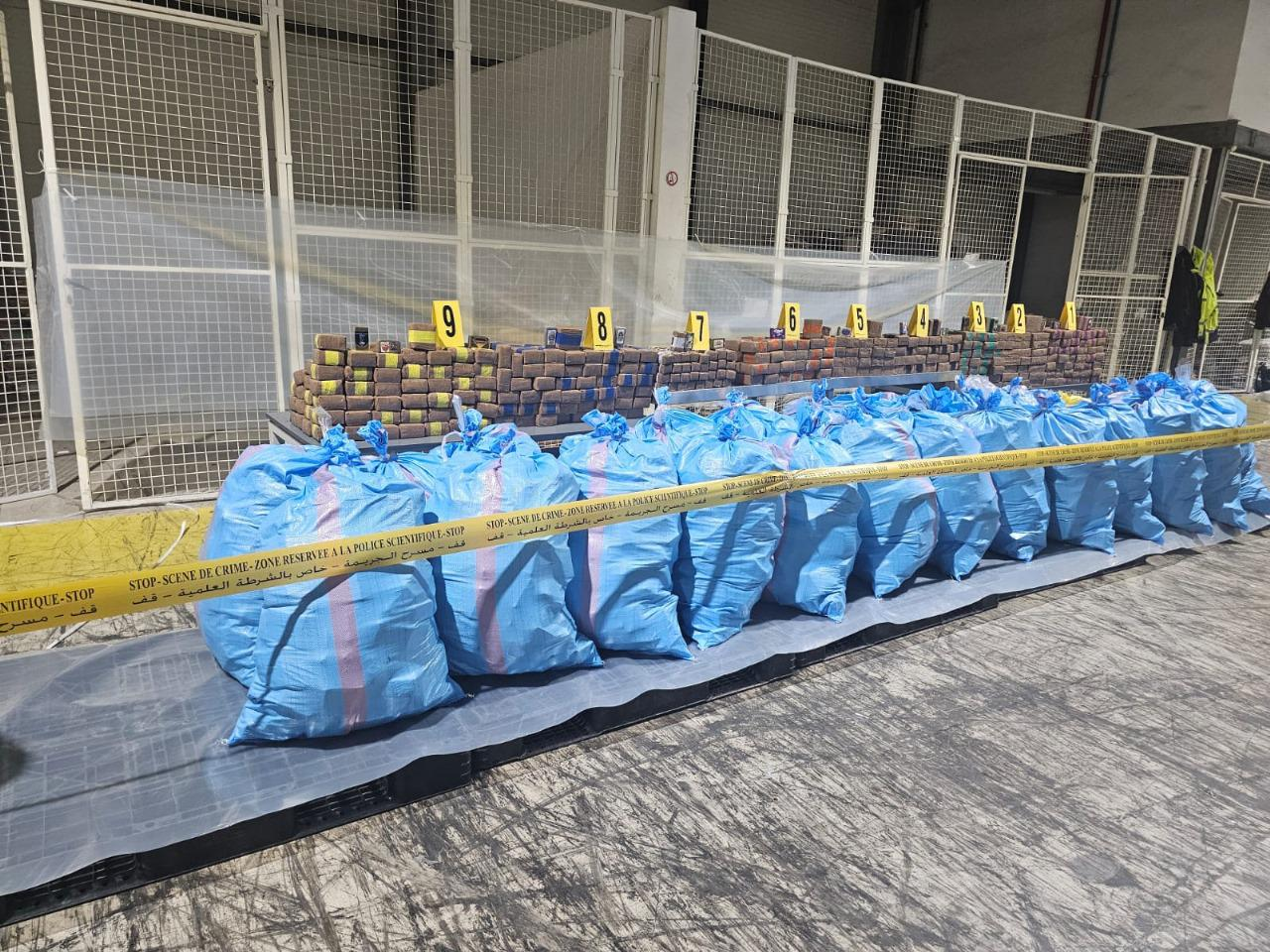 تنسيق الأمن والجمارك يجهض تهريب 8 أطنان من المخدرات بميناء طنجة