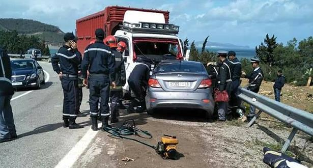 حصيلة 21 مصرع 15 وإصابة 2559 شخصا في حوادث مميتة بمناطق متفقرة