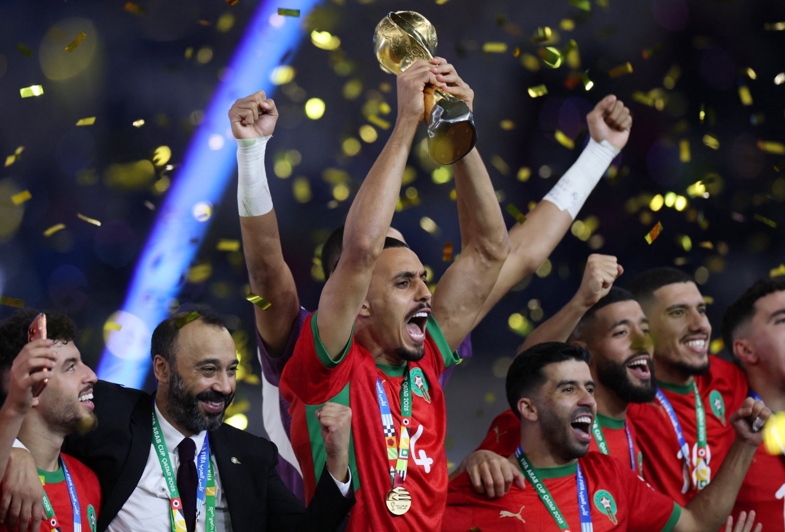 مشاهير مغاربة يتفاعلون من فوز المنتخب المغربي بكأس العرب