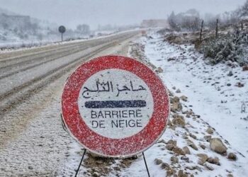 تساقطات ثلجية ورياح قوية بعدد من مناطق المملكة (نشرة إنذارية)