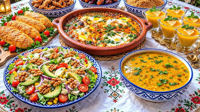 أهم العناصر الغذائية التي يجب توافرها في وجبة الإفطار في رمضان أهم العناصر الغذائية التي يجب توافرها في وجبة الإفطار في رمضان