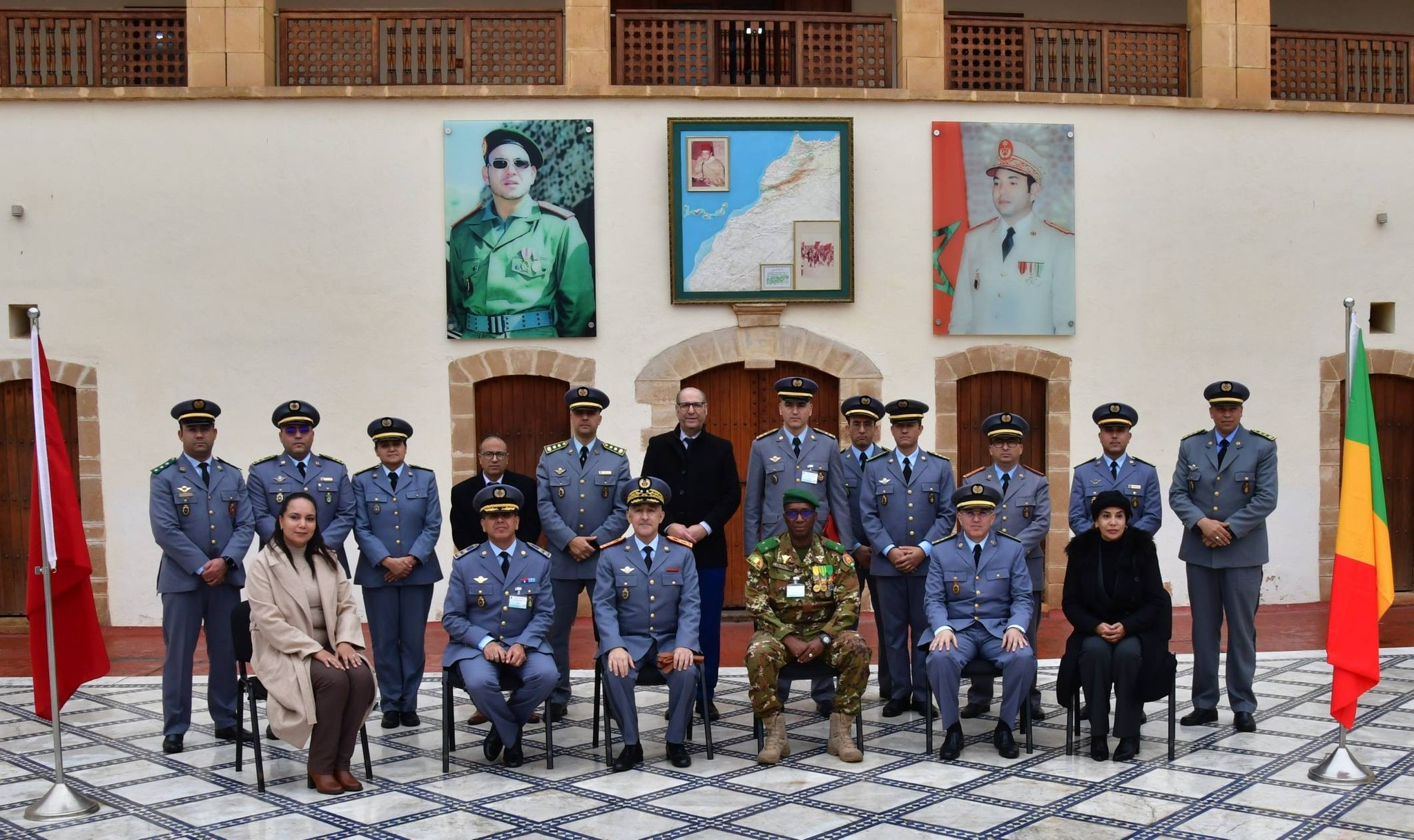 الجيش الجزائري 21 وفد عسكري مالي رفيع يحل بالمغرب لهذا السبب (صور)