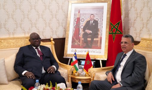 جمهورية إفريقيا الوسطى 18 وهبي ونظيره بجمهورية إفريقيا الوسطى يوقعان اتفاقية لتحديث العدالة