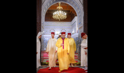 أمير المؤمنين يترأس بالقصر الملكي حفلا دينيا إحياء لليلة القدر