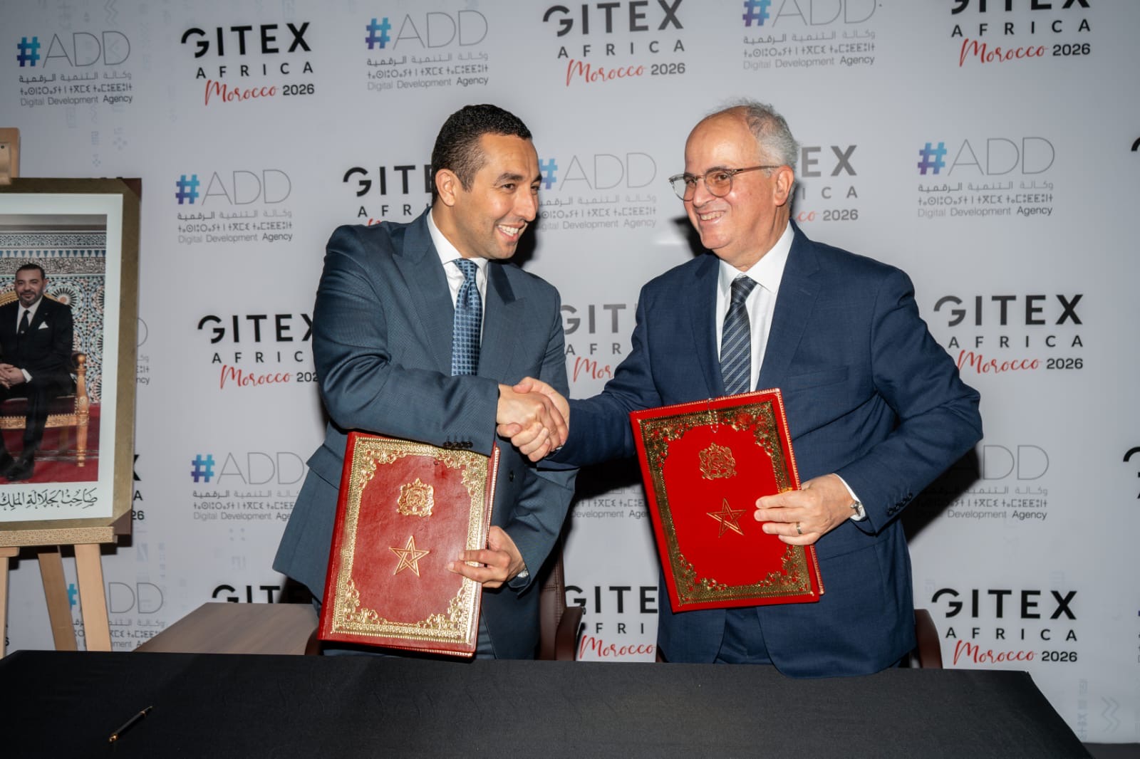بريد المغرب ووكالة التنمية الرقمية يوقعان شراكة بجيتكس إفريقيا