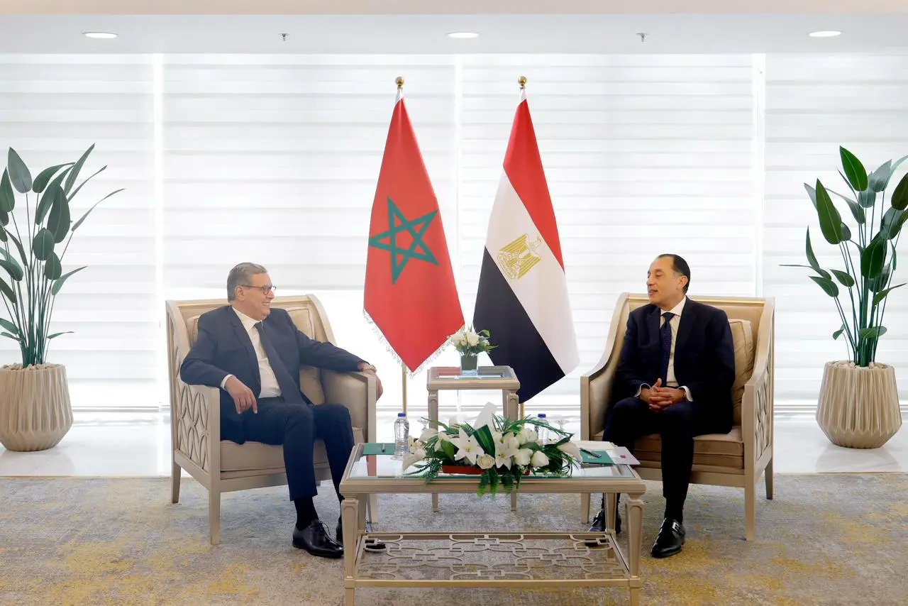 بالصور: أخنوش ومدبولي يترأسان أولى اللجنة العليا المغربية المصرية