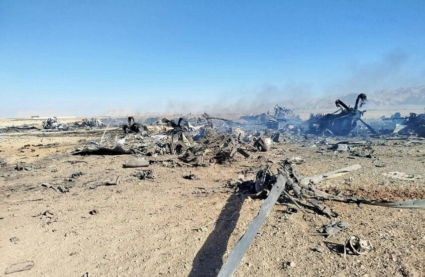الحرب على إيران 14 إيران تنشر فيديو “إسقاط 3 طائرت أمريكية” حاولت إنقاذ طيار أمريكي