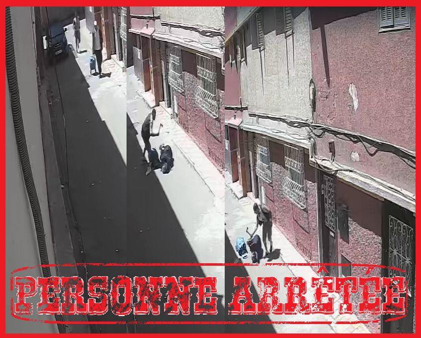 أمن القنيطرة يوقف شخصا ظهر في فيديو يعتدي على مواطن بشاقور