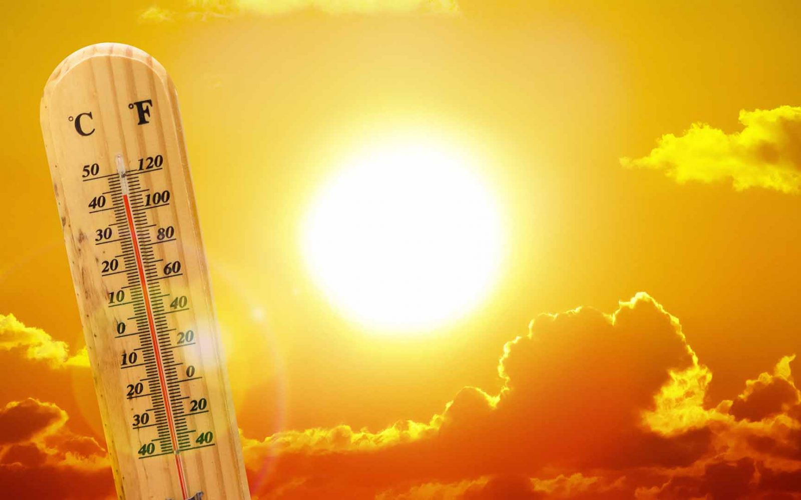 طقس الثلاثاء..استمرار موجة الحر ودرجة الحرارة تتجاوز الـ40 طقس الثلاثاء..استمرار موجة الحر ودرجة الحرارة تتجاوز الـ40