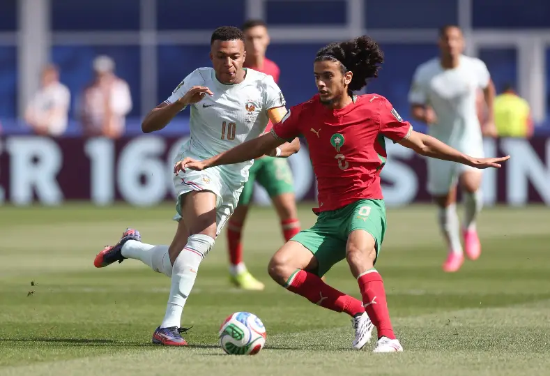 منتخب فرنسا 22 فرنسا تنهي حلم المغرب وتبلغ نصف نهائي المونديال