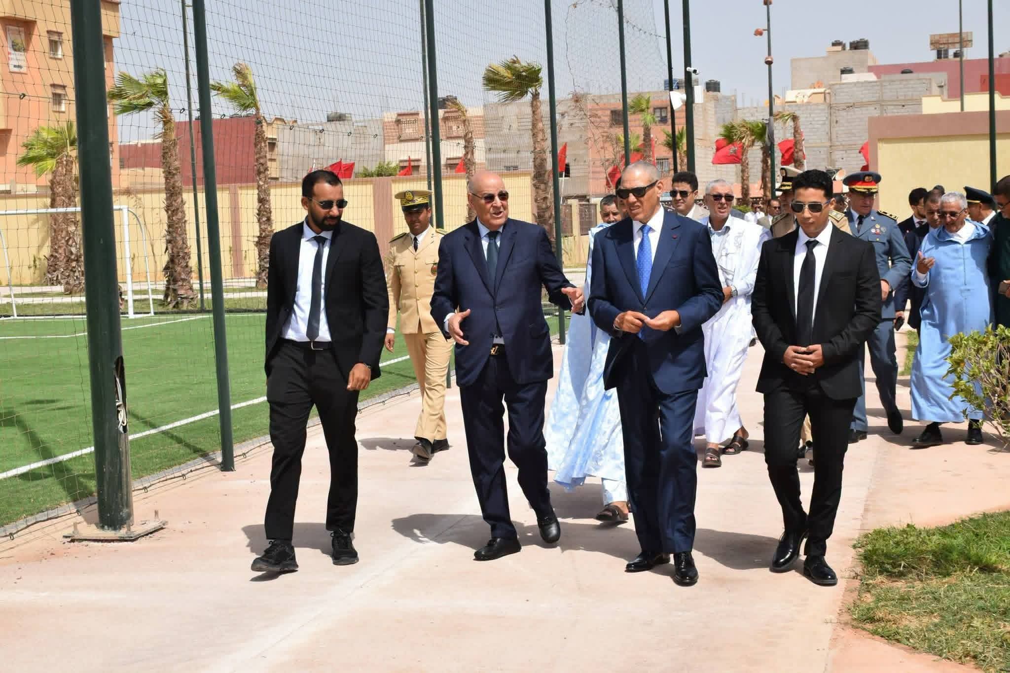 مشاريع رياضية وإدارية جديدة تعزز المسار التنموي بمدينة العيون في عيد العرش مشاريع رياضية وإدارية جديدة تعزز المسار التنموي بمدينة العيون في عيد العرش