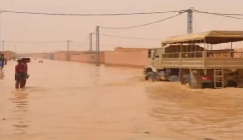 التساقطات المطرية 16 قتلى في تساقطات مطرية بالجزائر