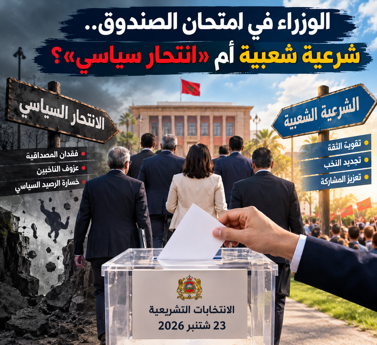 ترشيح الوزراء للانتخابات.. مكسب حزبي أم مخاطرة سياسية؟ ترشيح الوزراء للانتخابات.. مكسب حزبي أم مخاطرة سياسية؟