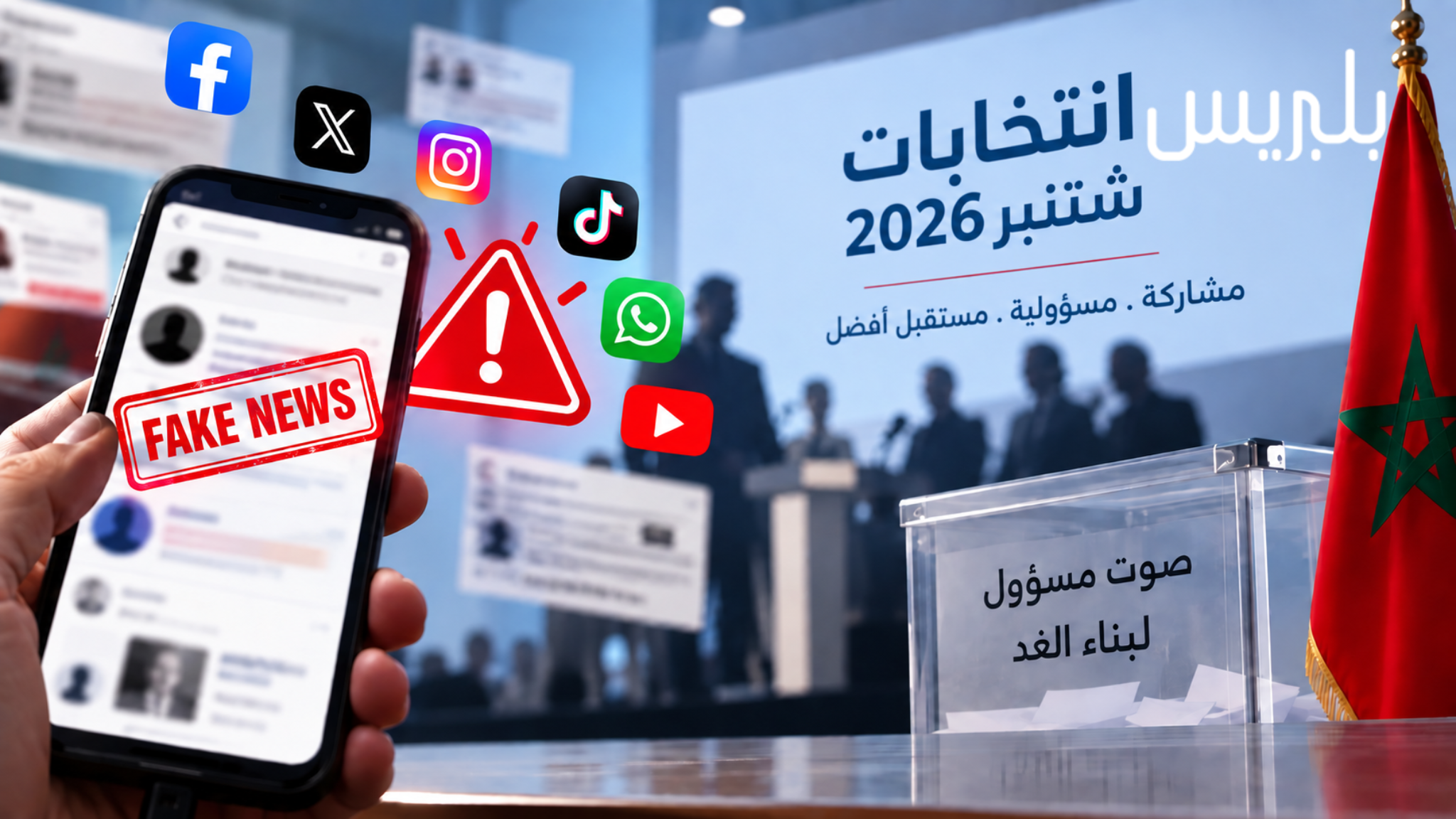 حسابات مجهولة تربك المشهد الانتخابي وأحزاب تختار التوضيح حسابات مجهولة تربك المشهد الانتخابي وأحزاب تختار التوضيح