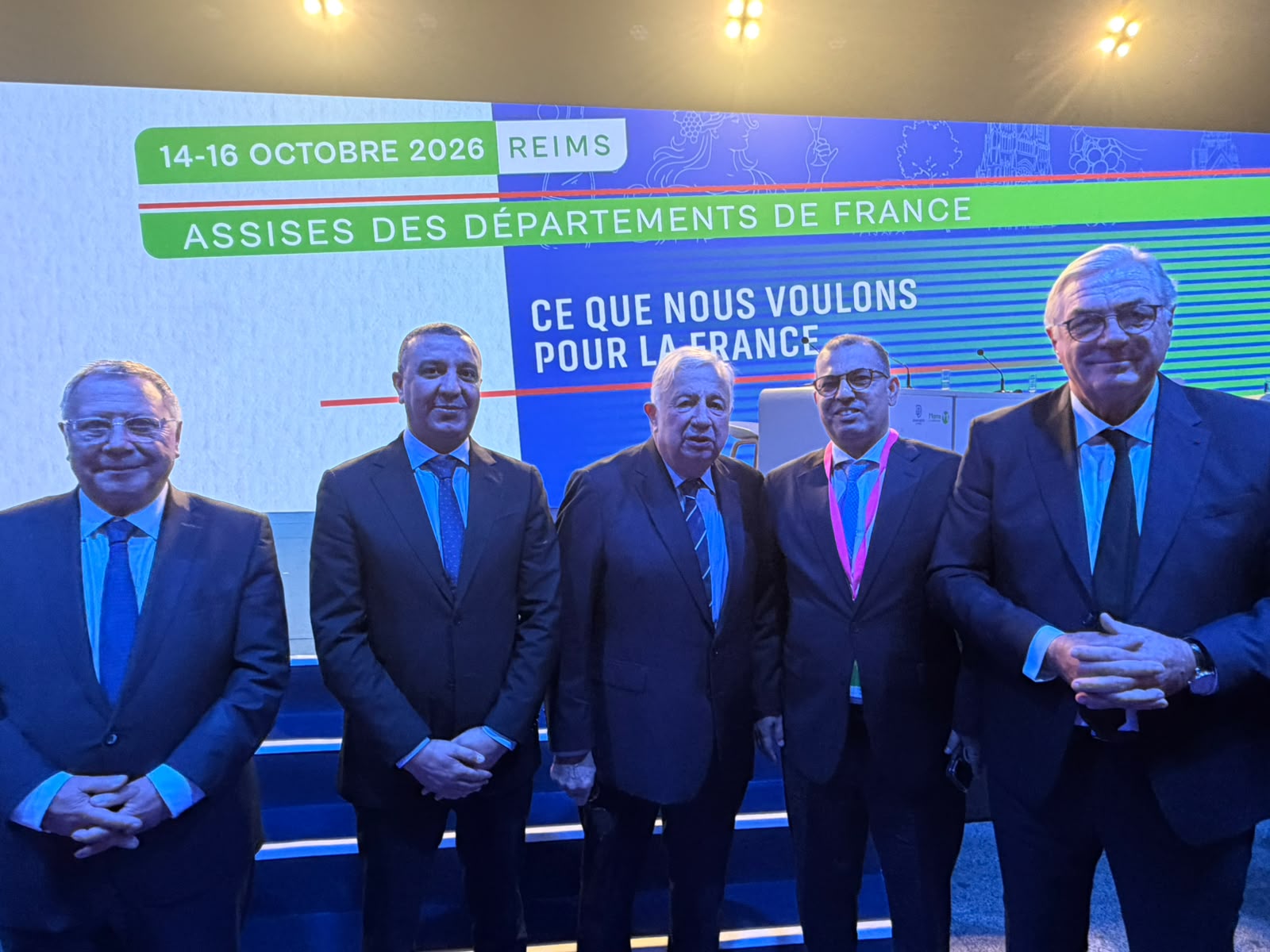 وفد مغربي يشارك في المؤتمر الـ95 لجمعية أقاليم فرنسا بمدينة رانس وفد مغربي يشارك في المؤتمر الـ95 لجمعية أقاليم فرنسا بمدينة رانس