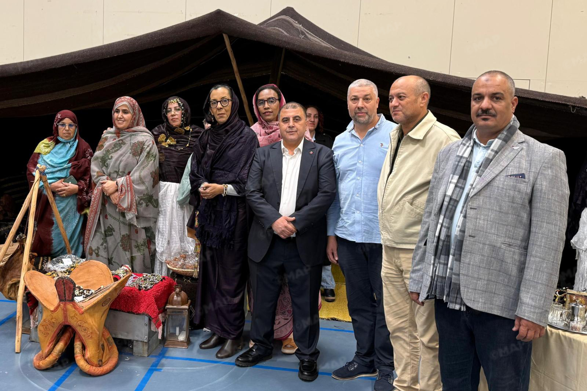 الخيمة الصحراوية تتألق بكوبنهاغن الخيمة الصحراوية تتألق بكوبنهاغن